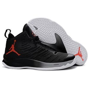 EUC Nike Jordan Super Fly 5 'Black Infrared' 850700-004